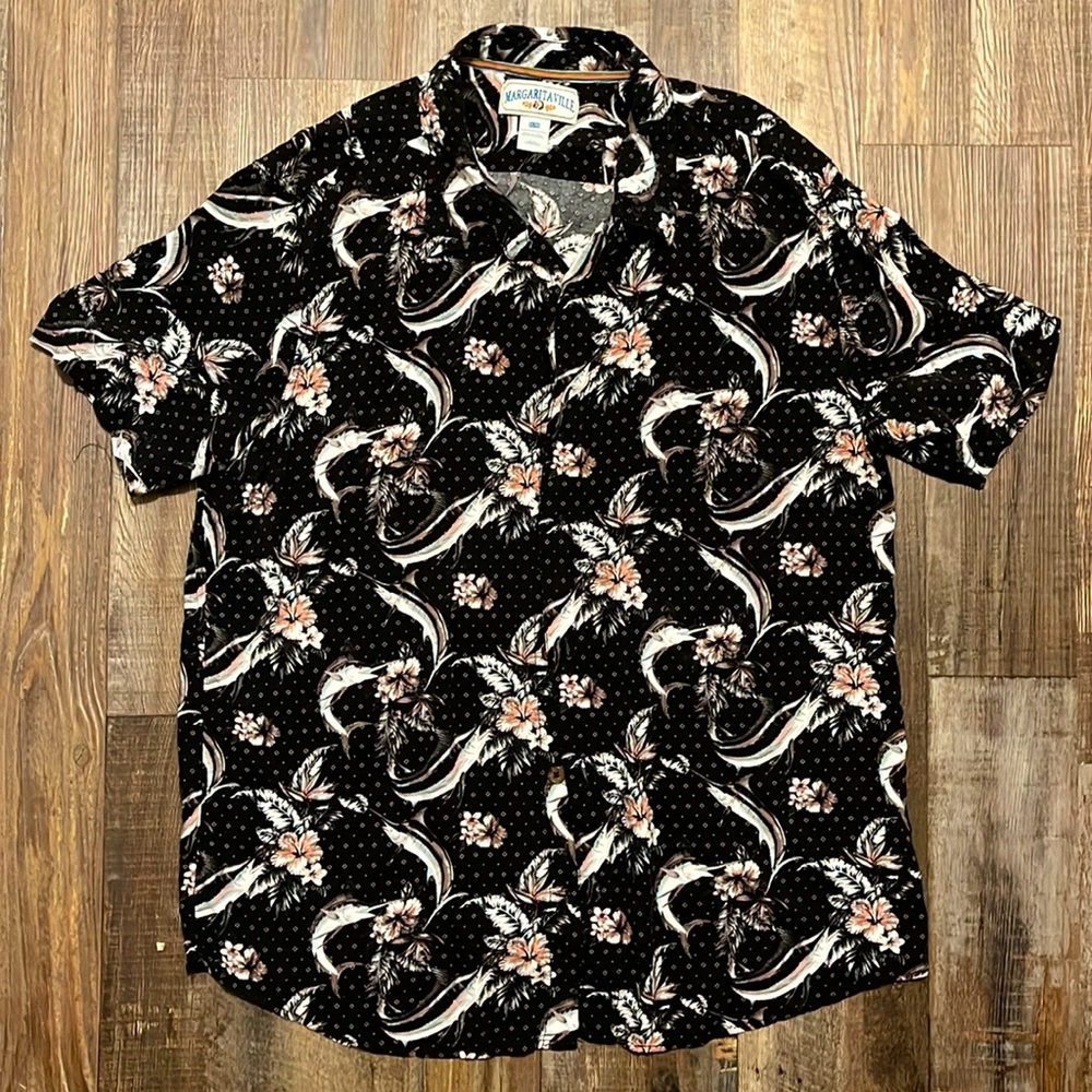 Margaritaville Button-Up Shirt, size XL